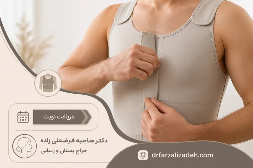 تنظیم صحیح گن فشاری پس از جراحی ژنیکوماستی